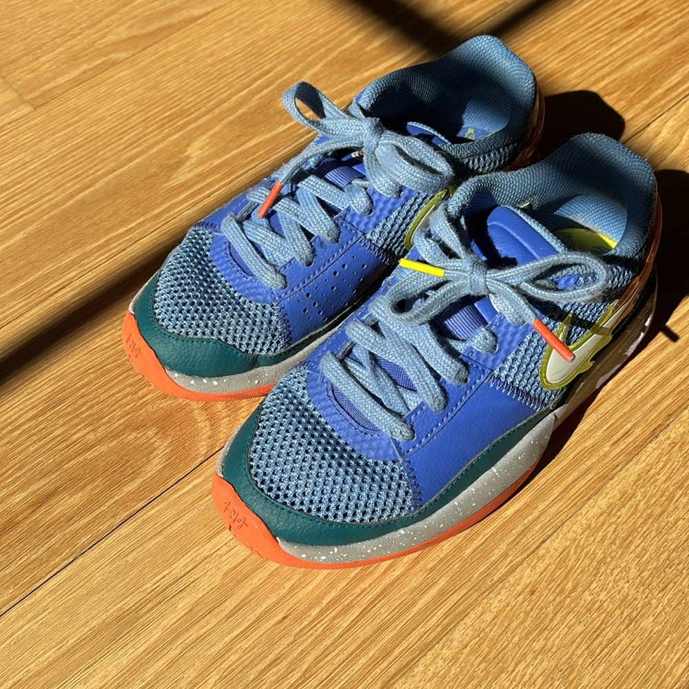 Nike Ja 1 “Backyard BBQ” Kids’Sneakers with Breathable Mesh